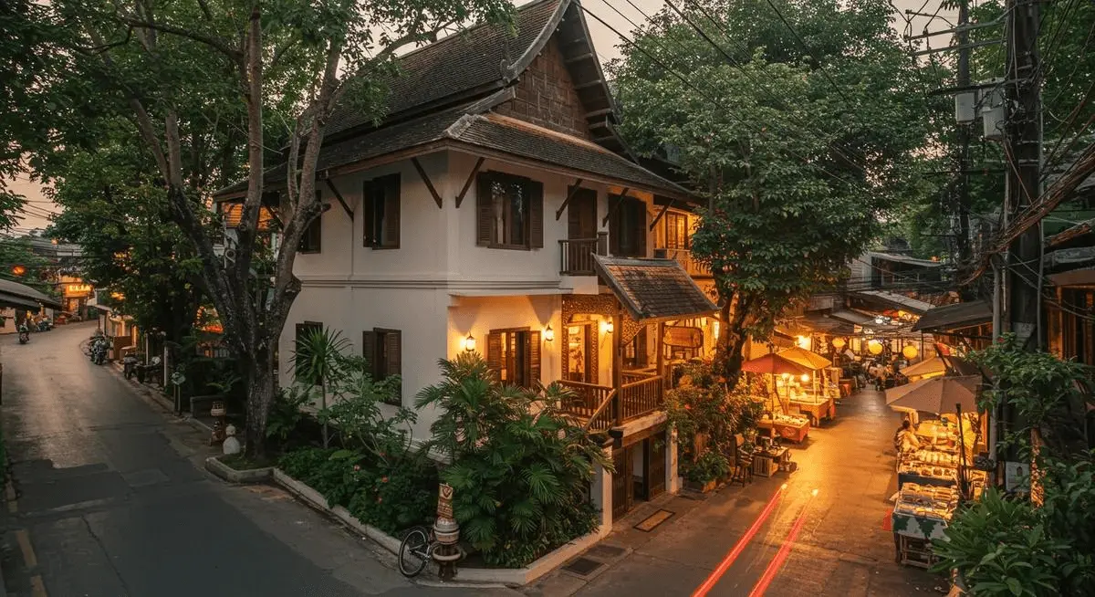Chiang Mai con templos, tejados y ambiente tranquilo del norte de Tailandia