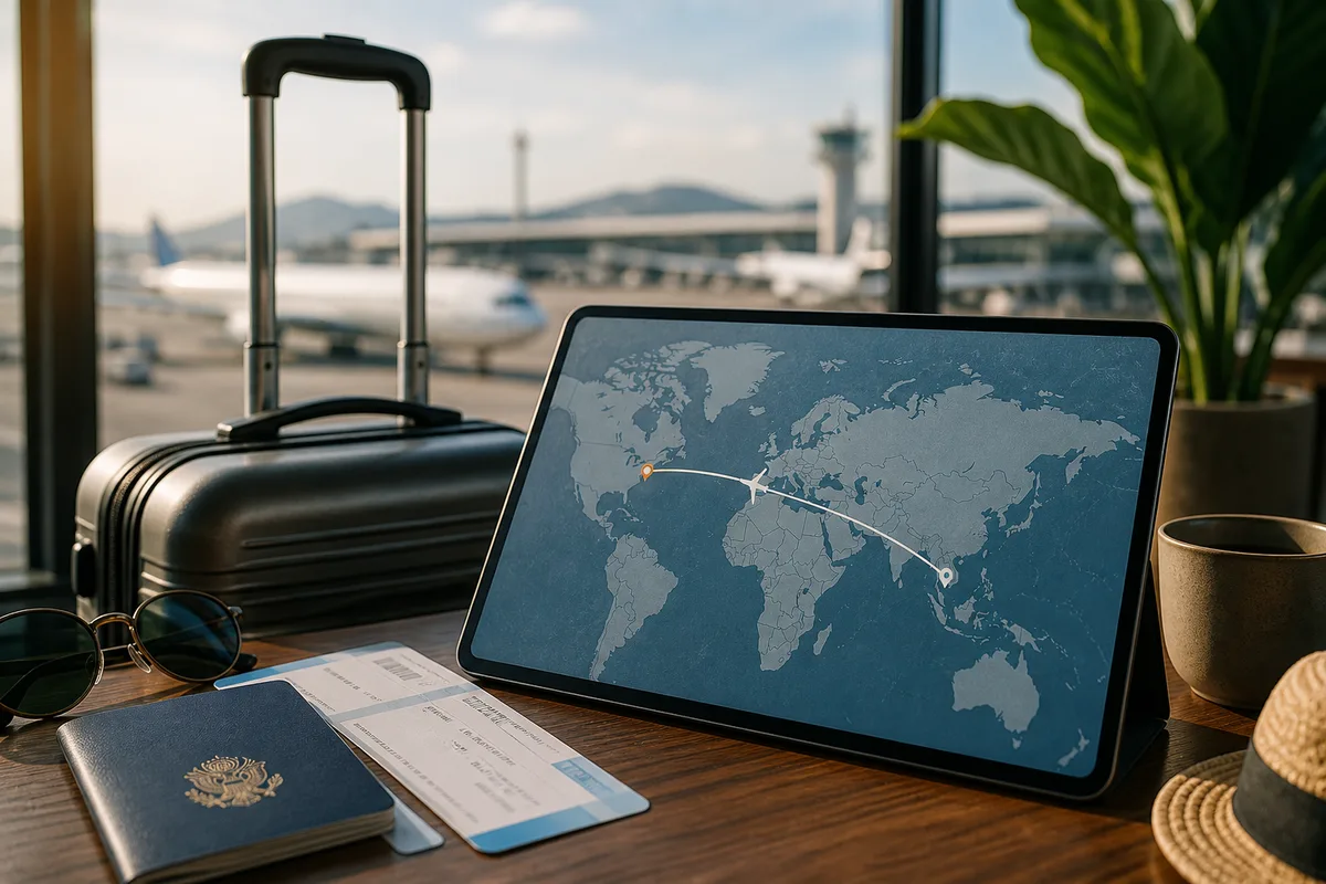 Vuelos a Tailandia desde España con planificación de ruta, aeropuerto y viaje a Bangkok