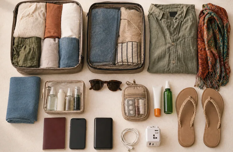 Botiquín, adaptador, power bank y accesorios útiles para Tailandia